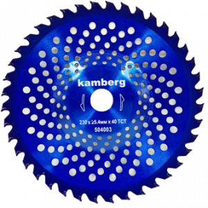 Ніж з победітом  Bomba "Тарілка" 230 мм Kamberg