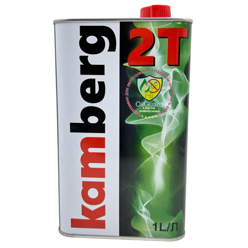 Мастило 2Т Kamberg напівсинтетика ЗЕЛЕНЕ 1Л(ж.б)-12шт.ящ - Зображення 4