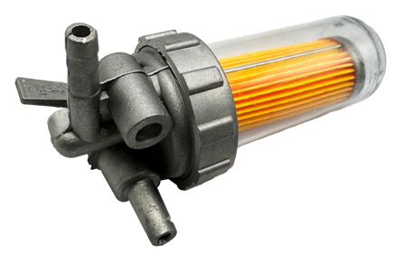 Фільтр паливний з краном (прозорий) 180/190/195N