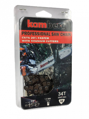 Ланцюг Kamberg PRO 3/8'' 68 зв. паз 1.5(0.58) Titanium