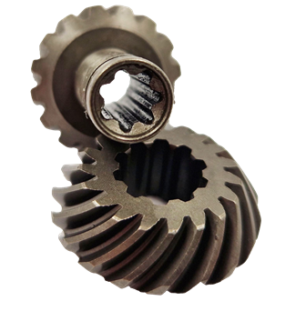 Редукторна пара 7 шліців коса