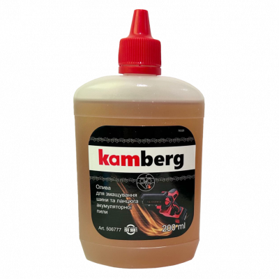 Мастило для ланцюга акумуляторних пил Kamberg 200мл.