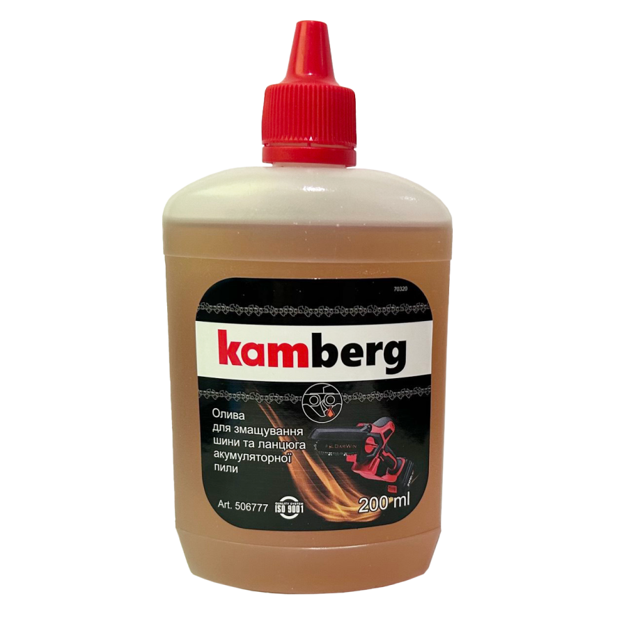 Мастило для ланцюга акумуляторних пил Kamberg 200мл.