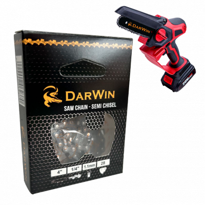 Ланцюг 28 зв. 1/4 0,043" DARWIN 4"