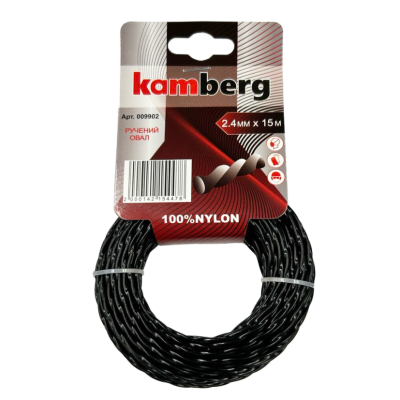 Струна (KAMBERG) кручений овал 2.4мм*15м